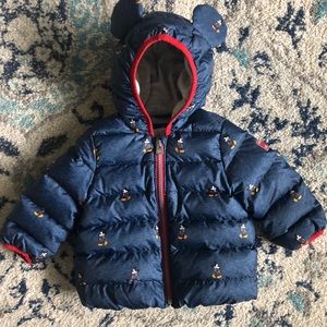 Gap baby boy puffer jacket